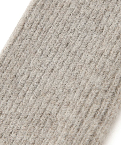VIS（ビス）の「【2WAY】フィンガーレスリブニットアームウォーマー（手袋・レディース・グレー/オフホワイト/ブラウン/ミント/ブルー/ラベンダー/レッド系その他2・FREE）」の18枚目の写真