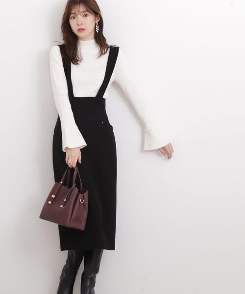 PROPORTION BODY DRESSING（プロポーションボディドレッシング）の「フレアスリーブリブニット / 1213270007（ニット/セーター・レディース・ブラック/ベージュ/ブルー/ホワイト系その他/ブラウン・SMALL/MEDIUM）」の10枚目の写真