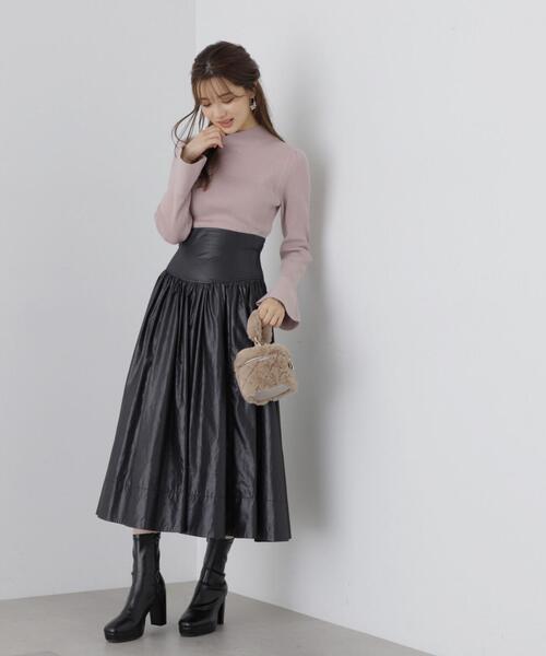 PROPORTION BODY DRESSING（プロポーションボディドレッシング）の「フレアスリーブリブニット / 1213270007（ニット/セーター・レディース・ブラック/ベージュ/ブルー/ホワイト系その他/ブラウン・SMALL/MEDIUM）」の19枚目の写真