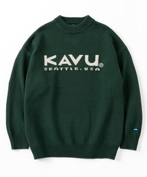 KAVU/カブー Logo Knit/ロゴニット