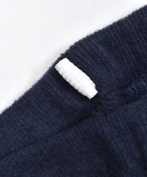 Noeil aime BeBe（ノイユエイムベベ）の「テレコ起毛スリット入りスパッツ (80~130cm)（レギンス/スパッツ・キッズ・ネイビー/グレー・XXS/L/M/XS/S）」の8枚目の写真