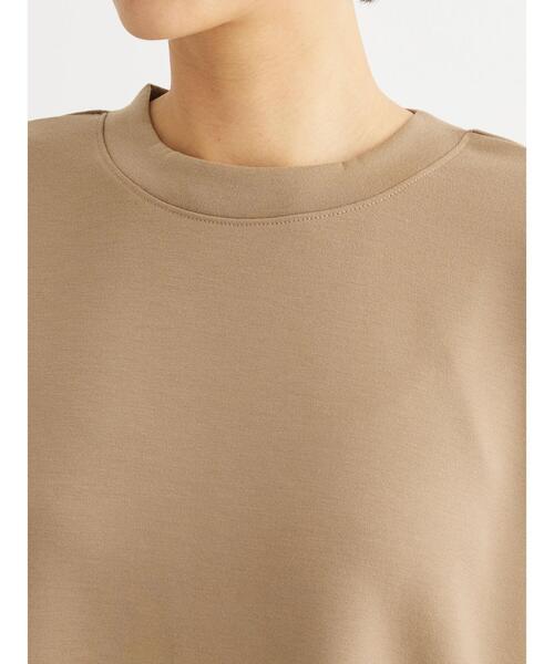 Green　Parks（グリーンパークス）の「Soft　Cushion　ダンボールチュニック（チュニック・レディース・グリーン/ブラック/ホワイト系その他2/ベージュ・FREE）」の13枚目の写真