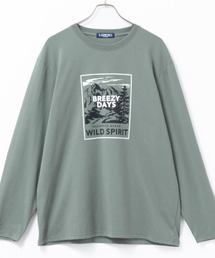 【24SS 新柄入荷】ロゴプリント ロングスリーブTEE