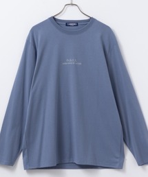 【24SS 新柄入荷】ロゴプリント ロングスリーブTEE
