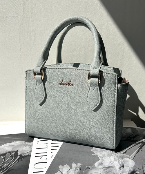 dazzlin(ダズリン)の「dazzlin/ダズリン シュリンク フラワープリント柄2wayミニハンドバッグ(ハンドバッグ・レディース・アイボリー/ブラック/ブルーグレー/ベージュ系その他/ローズ・FREE)」の12枚目の写真