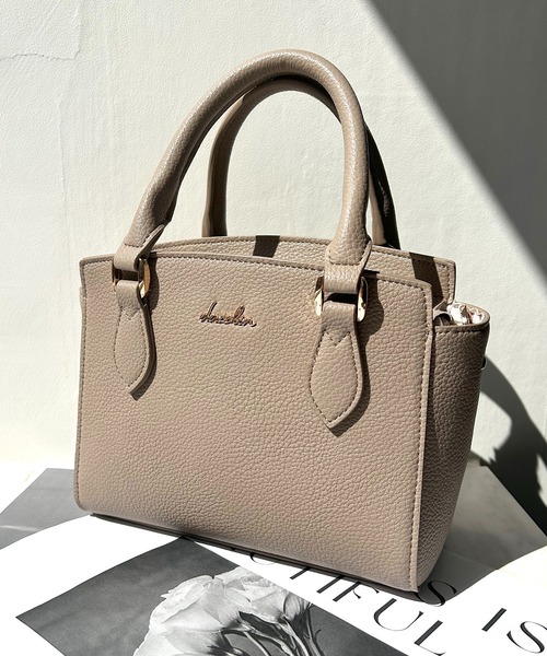 dazzlin(ダズリン)の「dazzlin/ダズリン シュリンク フラワープリント柄2wayミニハンドバッグ(ハンドバッグ・レディース・アイボリー/ブラック/ブルーグレー/ベージュ系その他/ローズ・FREE)」の11枚目の写真