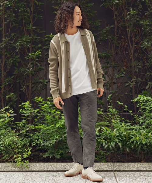 Banana Republic（バナナリパブリック）の「Luxury-Touch Tシャツ（Tシャツ/カットソー・メンズ・ナチュラル/ブラック/ホワイト/ネイビー/チャコールグレー・S/M/L/XL）」の14枚目の写真