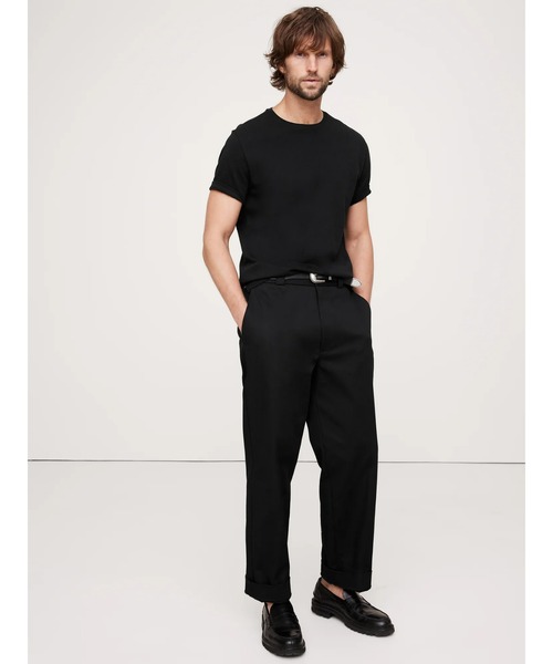 Banana Republic（バナナリパブリック）の「Luxury-Touch Tシャツ（Tシャツ/カットソー・メンズ・ナチュラル/ブラック/ホワイト/ネイビー/チャコールグレー・S/M/L/XL）」の15枚目の写真