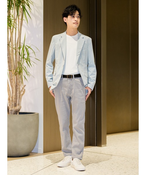 Banana Republic（バナナリパブリック）の「Luxury-Touch Tシャツ（Tシャツ/カットソー・メンズ・ナチュラル/ブラック/ホワイト/ネイビー/チャコールグレー・S/M/L/XL）」の6枚目の写真