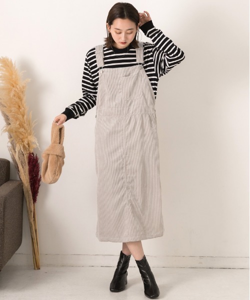 セール】コーデュロイ ジャンパースカート（サロペット/オーバーオール