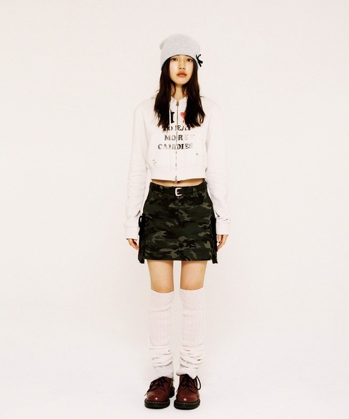 aeae（エーイーエーイー）の「Ribbon Beanie（ニットキャップ/ビーニー・レディース・ブラック/グレー・FREE）」の8枚目の写真