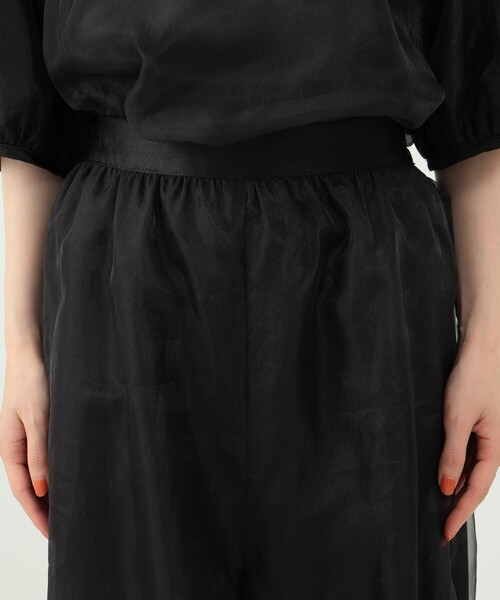 CAROLINA GLASER（カロリナ グレイサー）の「Aya / オーガンジー パンツ（その他パンツ・レディース・グレー/ブラック・MEDIUM/SMALL）」の13枚目の写真