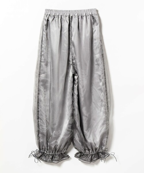 CAROLINA GLASER（カロリナ グレイサー）の「Aya / オーガンジー パンツ（その他パンツ・レディース・グレー/ブラック・MEDIUM/SMALL）」の21枚目の写真