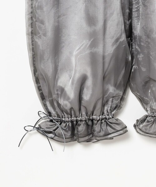 CAROLINA GLASER（カロリナ グレイサー）の「Aya / オーガンジー パンツ（その他パンツ・レディース・グレー/ブラック・MEDIUM/SMALL）」の22枚目の写真