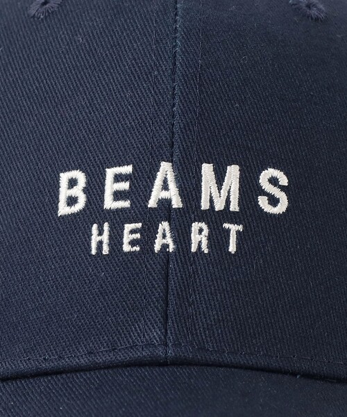 BEAMS HEART（ビームスハート）の「【ユニセックス】BEAMS HEART ロゴ キャップ（キャップ・メンズ・ブラック/ネイビー/ダークブラウン・ONE SIZE）」の5枚目の写真