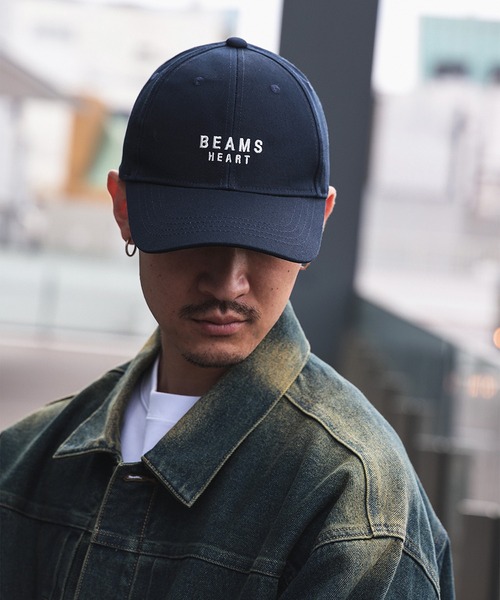 BEAMS HEART（ビームスハート）の「【ユニセックス】BEAMS HEART ロゴ キャップ（キャップ・メンズ・ブラック/ネイビー/ダークブラウン・ONE SIZE）」の3枚目の写真