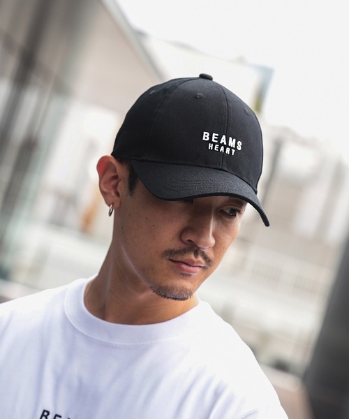 BEAMS HEART（ビームスハート）の「【ユニセックス】BEAMS HEART ロゴ キャップ（キャップ・メンズ・ブラック/ネイビー/ダークブラウン・ONE SIZE）」の15枚目の写真