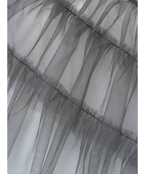 Ungrid（アングリッド）の「マルチWayチュールフリルトップス（ベスト・レディース・ベージュ/チャコールグレー・FREE）」の8枚目の写真