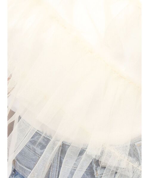 Ungrid（アングリッド）の「マルチWayチュールフリルトップス（ベスト・レディース・ベージュ/チャコールグレー・FREE）」の9枚目の写真