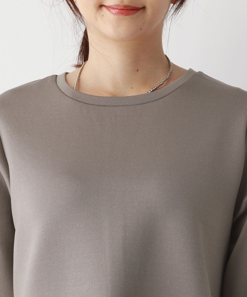 GLOBAL WORK(グローバルワーク)の「ライトクッションペプラムプルオーバー/987151(スウェット・レディース・ブラック/モカ/アイボリー・MEDIUM/LARGE)」の13枚目の写真