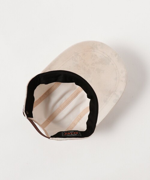 BEAMS PLUS（ビームスプラス）の「5 Panel Long Bill Hard Twisted Oxford Print（キャップ・メンズ・オフホワイト・ONE SIZE）」の10枚目の写真