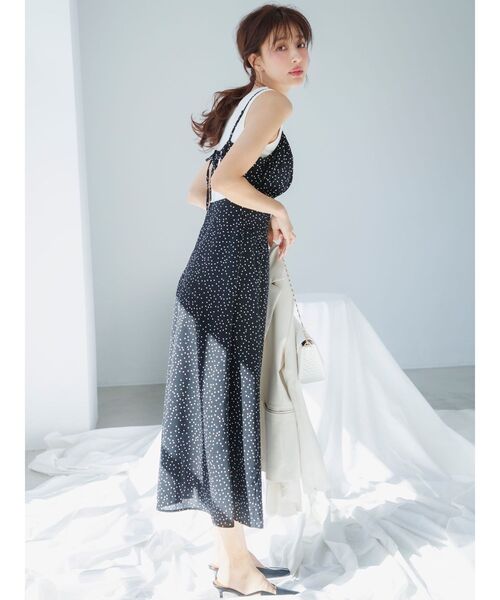 RESEXXY（リゼクシー）の「スクエアトゥミュール（パンプス・レディース・アイボリー/ブラック・SMALL/MEDIUM/LARGE）」の7枚目の写真