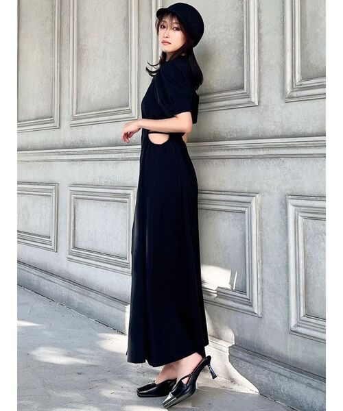 RESEXXY（リゼクシー）の「スクエアトゥミュール（パンプス・レディース・アイボリー/ブラック・SMALL/MEDIUM/LARGE）」の10枚目の写真