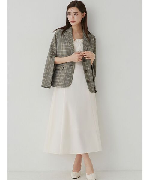 RESEXXY（リゼクシー）の「スクエアトゥミュール（パンプス・レディース・アイボリー/ブラック・SMALL/MEDIUM/LARGE）」の5枚目の写真