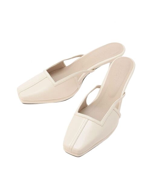 【セール】スクエアトゥミュール（パンプス）｜RESEXXY（リゼクシー）