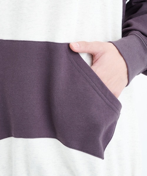 SASQUATCHfabrix.(サスクワァッチファブリックス)の「【Sasquatchfabrix./ サスクワッチファブリックス】2TONE CREWNECK SWEATSHIRT(スウェット・メンズ・ベージュ・M/L)」の9枚目の写真