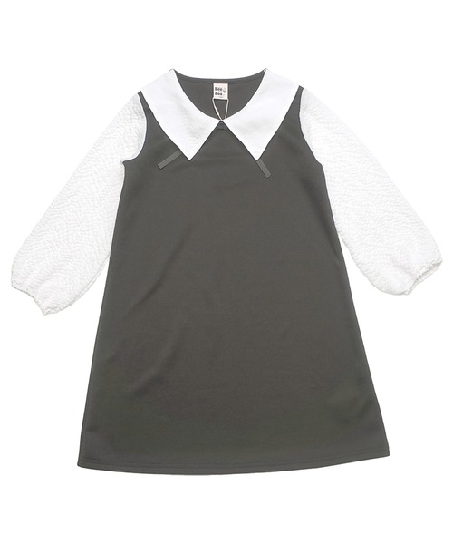 Bee des Bee(ビーデスビー)の「フォーマル 襟付きワンピース(ワンピース・キッズ・ブラック/ネイビー/チャコール・110cm/140cm/150cm/120cm/130cm/100cm)」の17枚目の写真