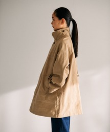 スタンドショートコート　　ベージュ かぐれ かぐれ コート アウター ウールスタンドショートコート