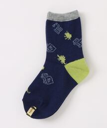 hakka kids（ハッカキッズ）の「ツーリングダイナソー（恐竜）柄ソックス（ソックス/靴下）」