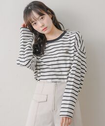 RETRO GIRL | ボーダーロンTEE(Tシャツ/カットソー)
