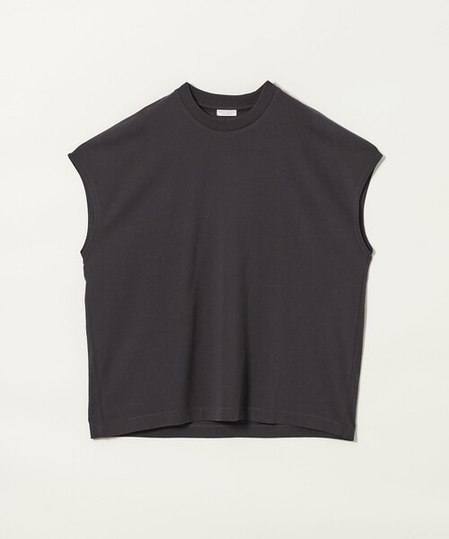 BEAUTY&YOUTH UNITED ARROWS（ビューティーアンドユースユナイテッドアローズ）の「【WEB限定】フレンチスリーブ ワイド Tシャツ（Tシャツ/カットソー・メンズ・ブラック/ダークブラウン/ホワイト・S/L/M）」の18枚目の写真