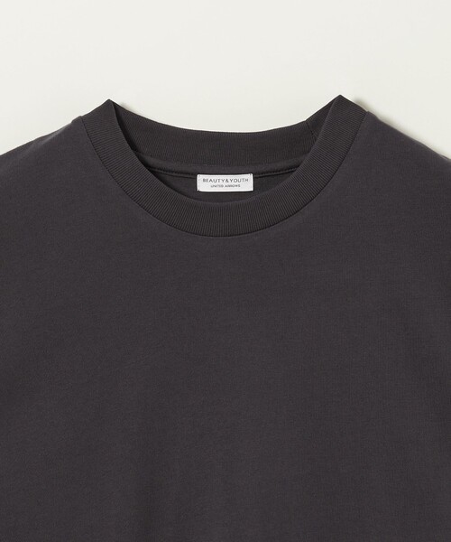 BEAUTY&YOUTH UNITED ARROWS（ビューティーアンドユースユナイテッドアローズ）の「【WEB限定】フレンチスリーブ ワイド Tシャツ（Tシャツ/カットソー・メンズ・ブラック/ダークブラウン/ホワイト・S/L/M）」の19枚目の写真