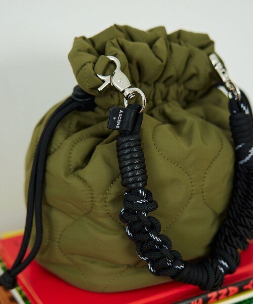 A SCENE(エーシーン)の「A SCENE/エーシーン Design paracord Strap / デザイン パラコード ストラップ(スマホグッズ・レディース・ブラック/その他/シルバー/キャメル/レッド/イエロー/オレンジ・ONE SIZE)」の7枚目の写真