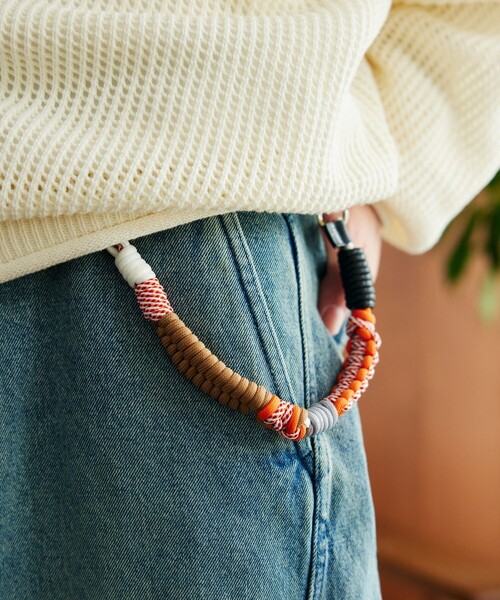 A SCENE/エーシーン Design paracord Strap / デザイン パラ