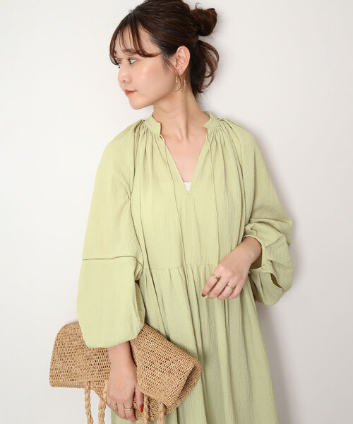 SLOBE IENA（スローブイエナ）の「シアーシャーリングバルーン袖