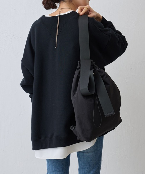 BEARDSLEY(ビアズリー)の「サイドジップ裏毛プルオーバー(スウェット・レディース・ピンク/ブラック・FREE)」の13枚目の写真