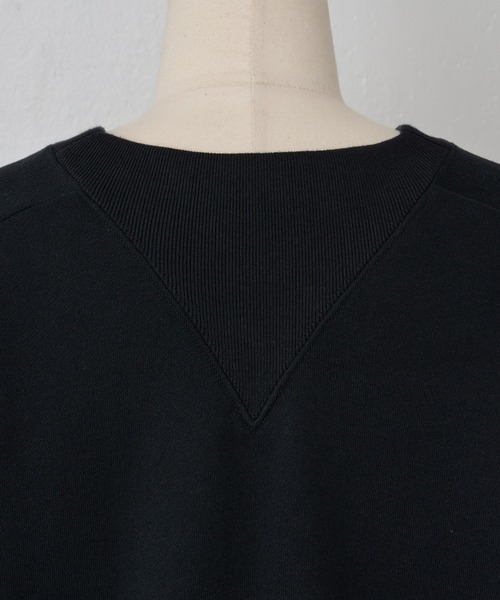 BEARDSLEY(ビアズリー)の「サイドジップ裏毛プルオーバー(スウェット・レディース・ピンク/ブラック・FREE)」の3枚目の写真