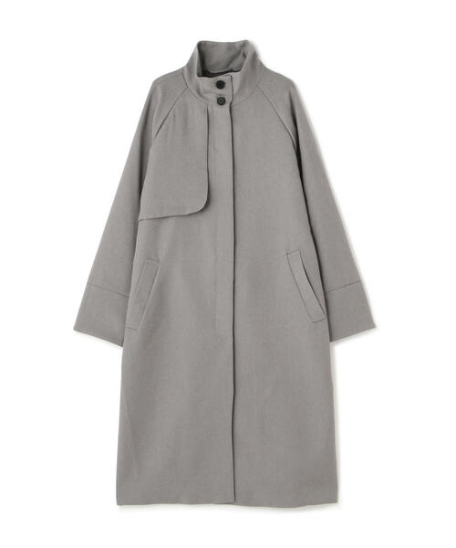 FREE'S MART（フリーズマート）の「ポリエステルツイルスタンドネックコート（トレンチコート・レディース・グレー/ブラック/ホワイト・FREE）」の22枚目の写真