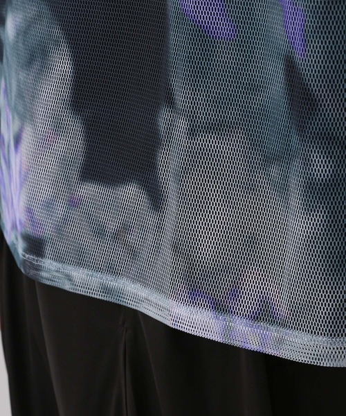 HARE(ハレ)の「BLUR-FLOWERシアーカットソー(HARE)(Tシャツ/カットソー・メンズ・ホワイト/ブラック/ブルー・FREE)」の22枚目の写真