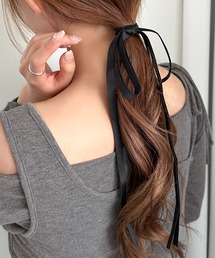 apres jour mignon | 【apresjour mignon×ARIAZ】ロングリボンヘアゴム(ヘアゴム)