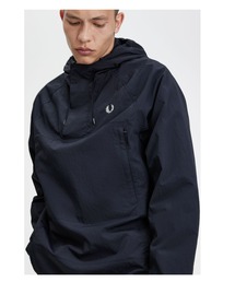 フレッドペリー　ＦＲＥＤ　ＰＥＲＲＹ　フード　ナイロン　ジャケット FRED PERRY（フレッドペリー）の「Overhead Shell Jacket