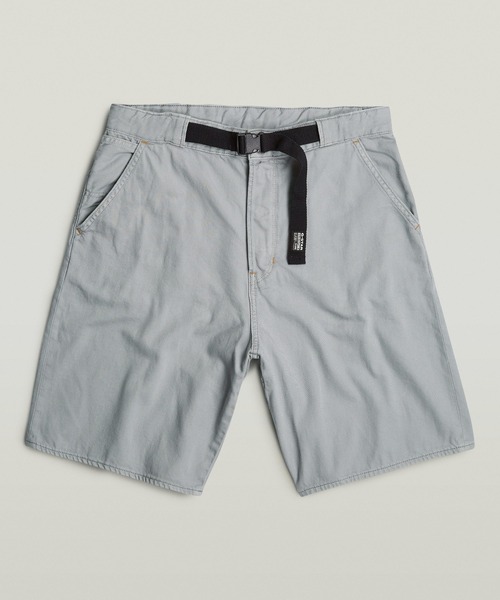 G-STAR（ジースター）の「TRAVAIL SHORT/ルーズワイドカラーデニムショートパンツ（その他パンツ・メンズ・グレー・28inch/30inch/32inch/34inch）」の3枚目の写真