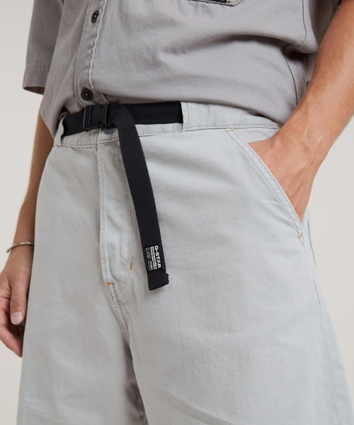 G-STAR（ジースター）の「TRAVAIL SHORT/ルーズワイドカラーデニムショートパンツ（その他パンツ・メンズ・グレー・28inch/30inch/32inch/34inch）」の6枚目の写真
