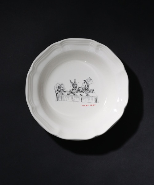 Fishs Eddy(フィッシュエディ)]アリススーププレート/直径21.5cm