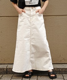 surt | SURT(サート)ホワイトマキシデニムスカート(スカート)