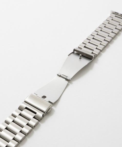emonique(エモニーク)の「ステンレス製 Apple Watch バンド スマートウォッチバンド【38/40/41/42/44/45/49mm対応】(デジタル腕時計・メンズ・ブラック/シルバー/シルバー×ゴールド/ピンクゴールド/ゴールド・42/38)」の9枚目の写真